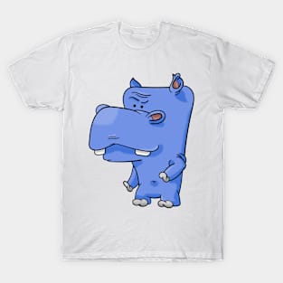 Blue Hippo T-Shirt